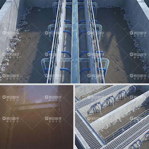 增強型耐污染MBR膜成套技術(shù)三維動畫